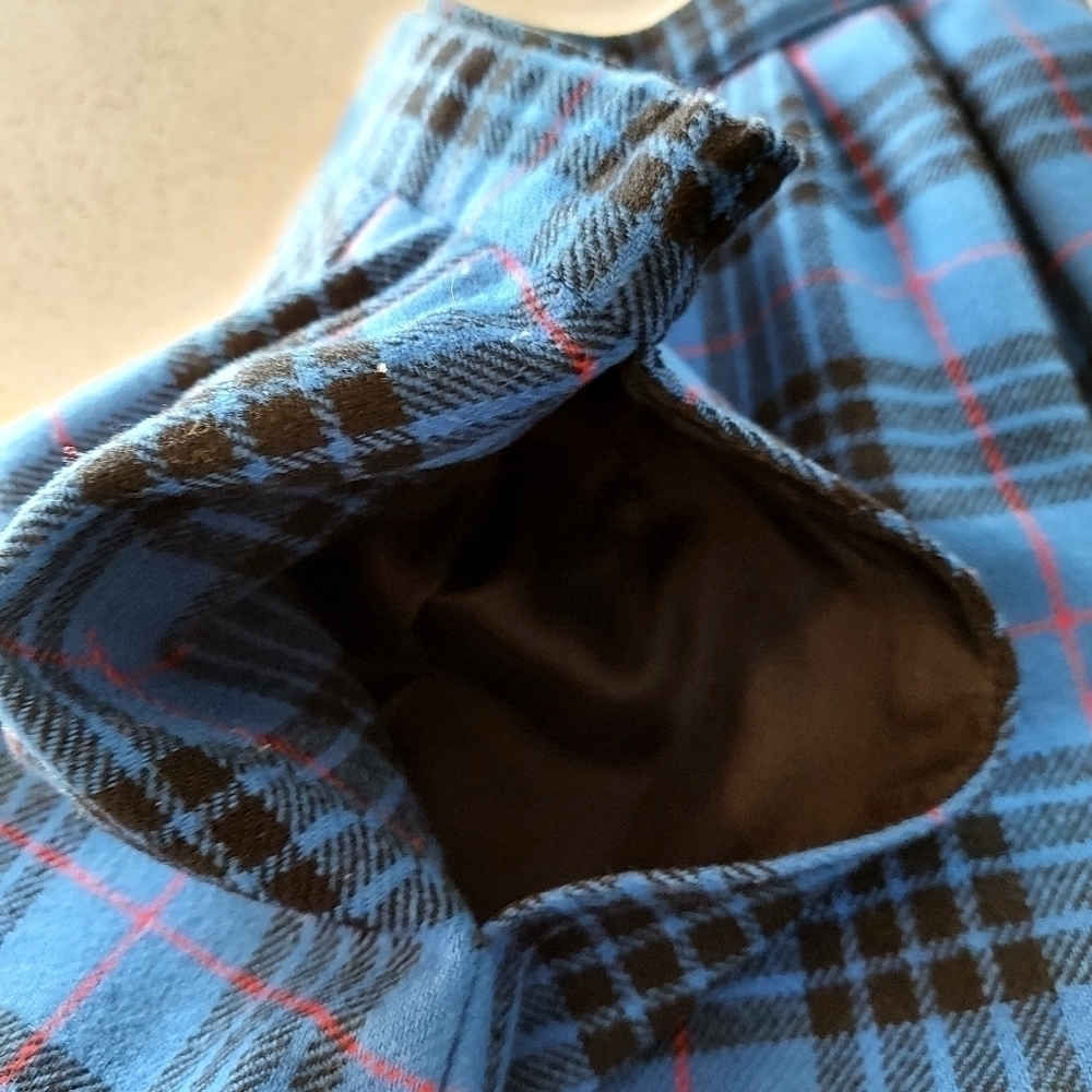 Pendleton Morgan Tartan Plaid Long Wool Skirt Size 6 Vintage Blue Black Red EUC - Picture 16 of 16